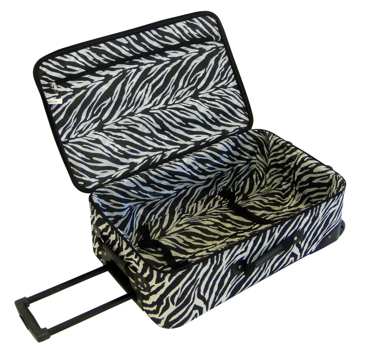 American Flyer AnimalPrint 5 Piece Set 4-Wheel Luggage Sets