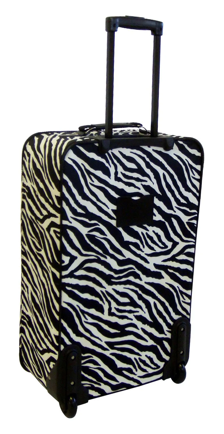 American Flyer AnimalPrint 5 Piece Set 4-Wheel Luggage Sets
