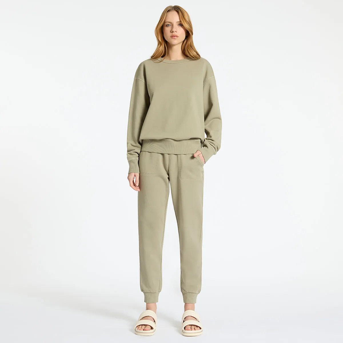 As You Wake - Women's Track Pant / Washed Sage