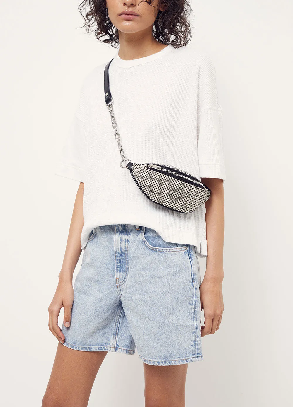 Attica Rhinestone Mini Crossbody