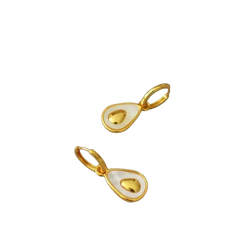 Avocado Dangle Earrings
