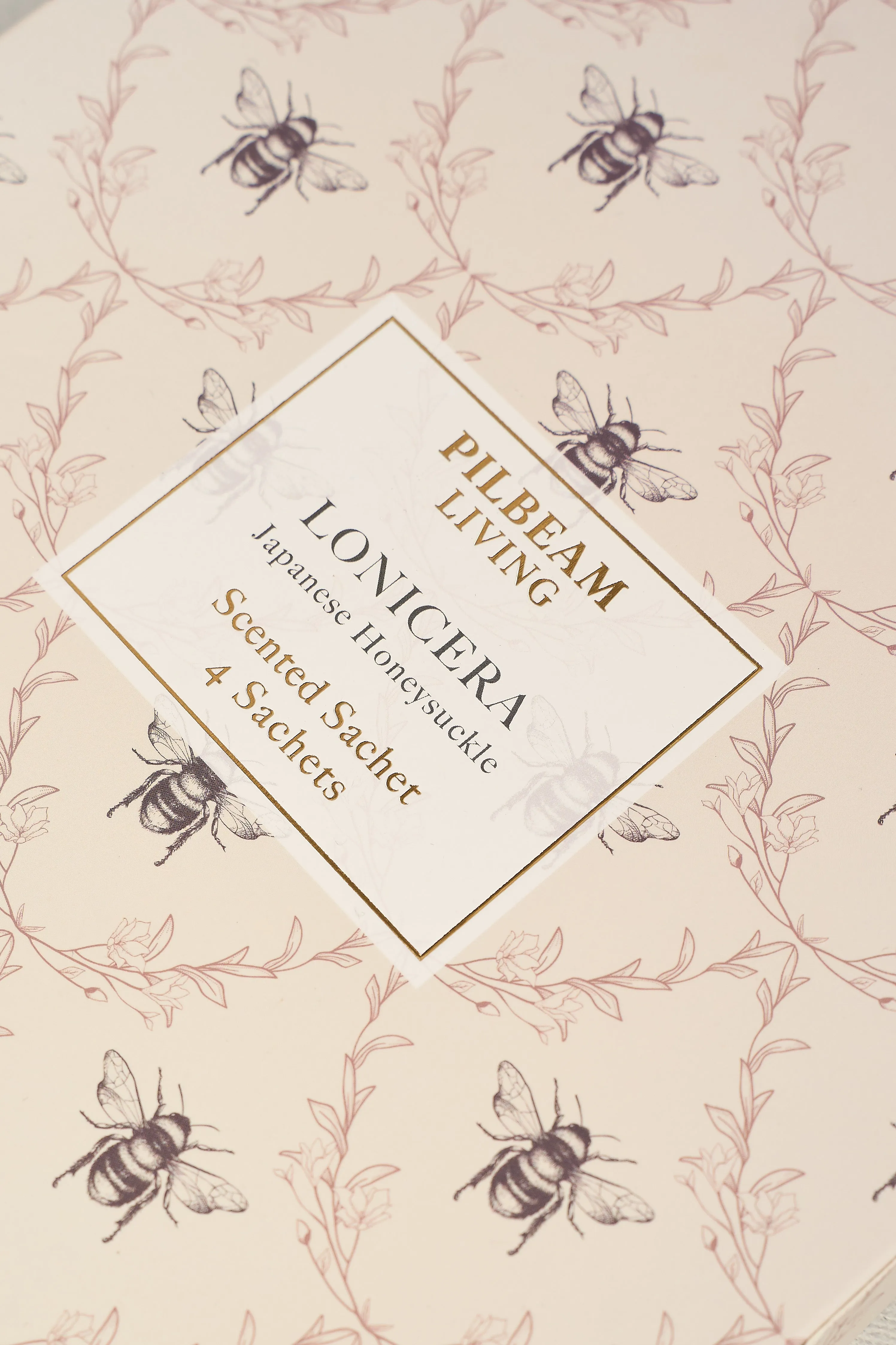 Bee Print Hanging Sachet