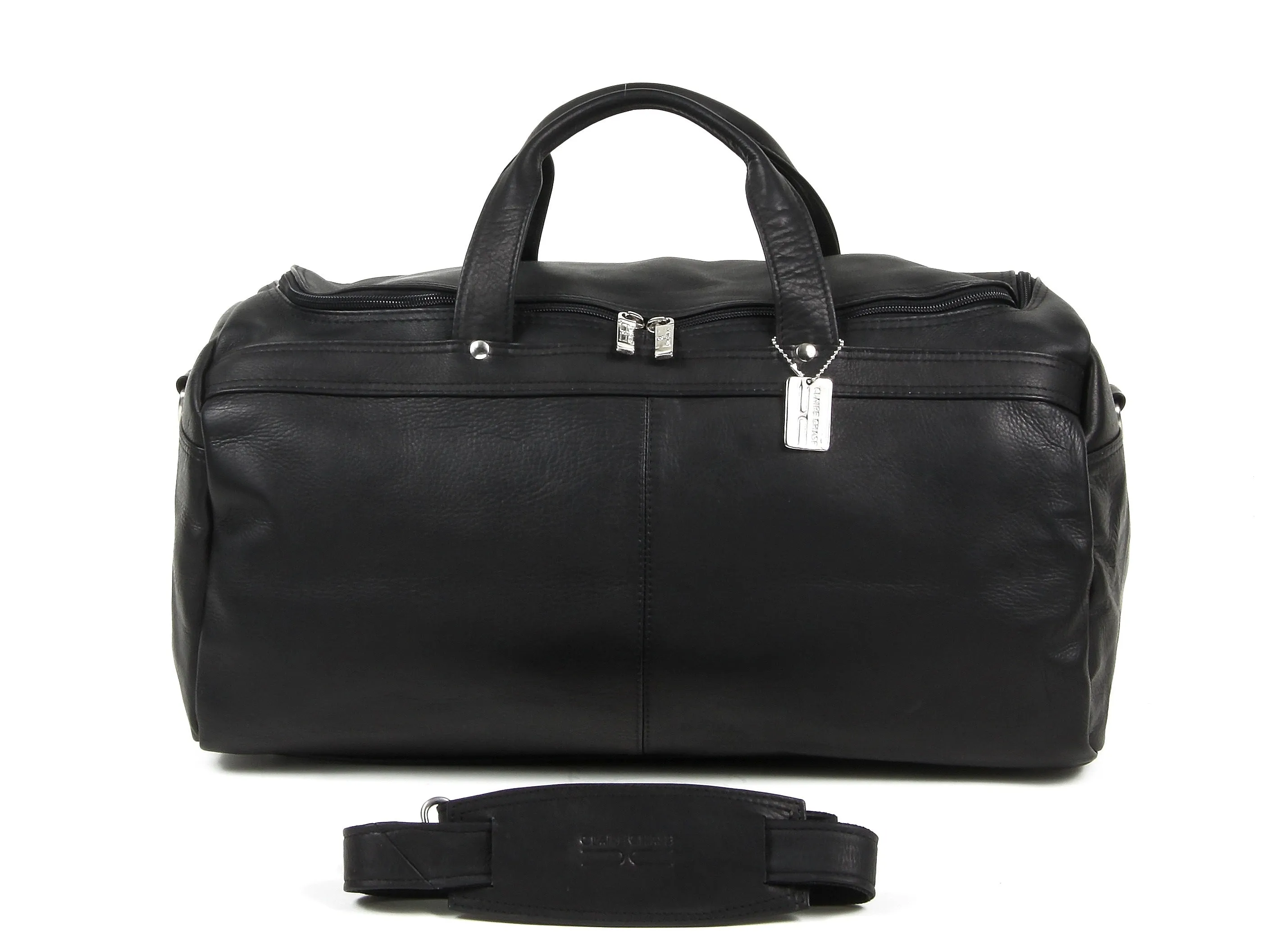 Claire Chase Hamilton Leather Duffel