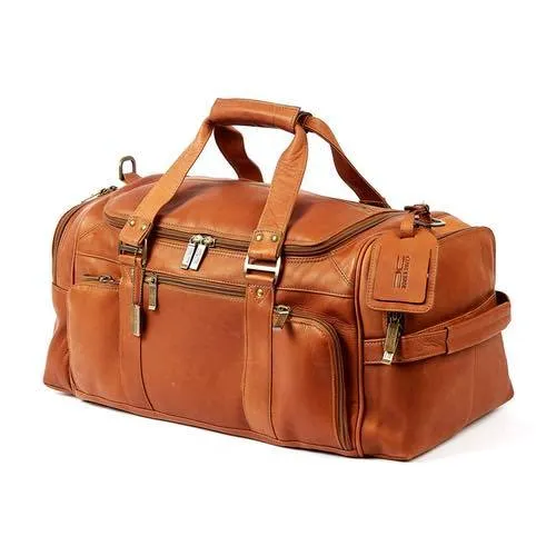 Claire Chase Legends Leather Duffel Bag