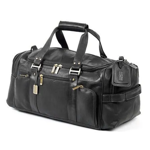 Claire Chase Legends Leather Duffel Bag
