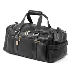 Claire Chase Legends Leather Duffel Bag