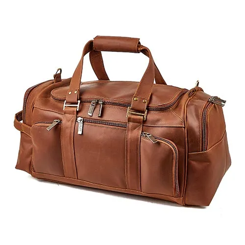 Claire Chase Legends Leather Duffel Bag