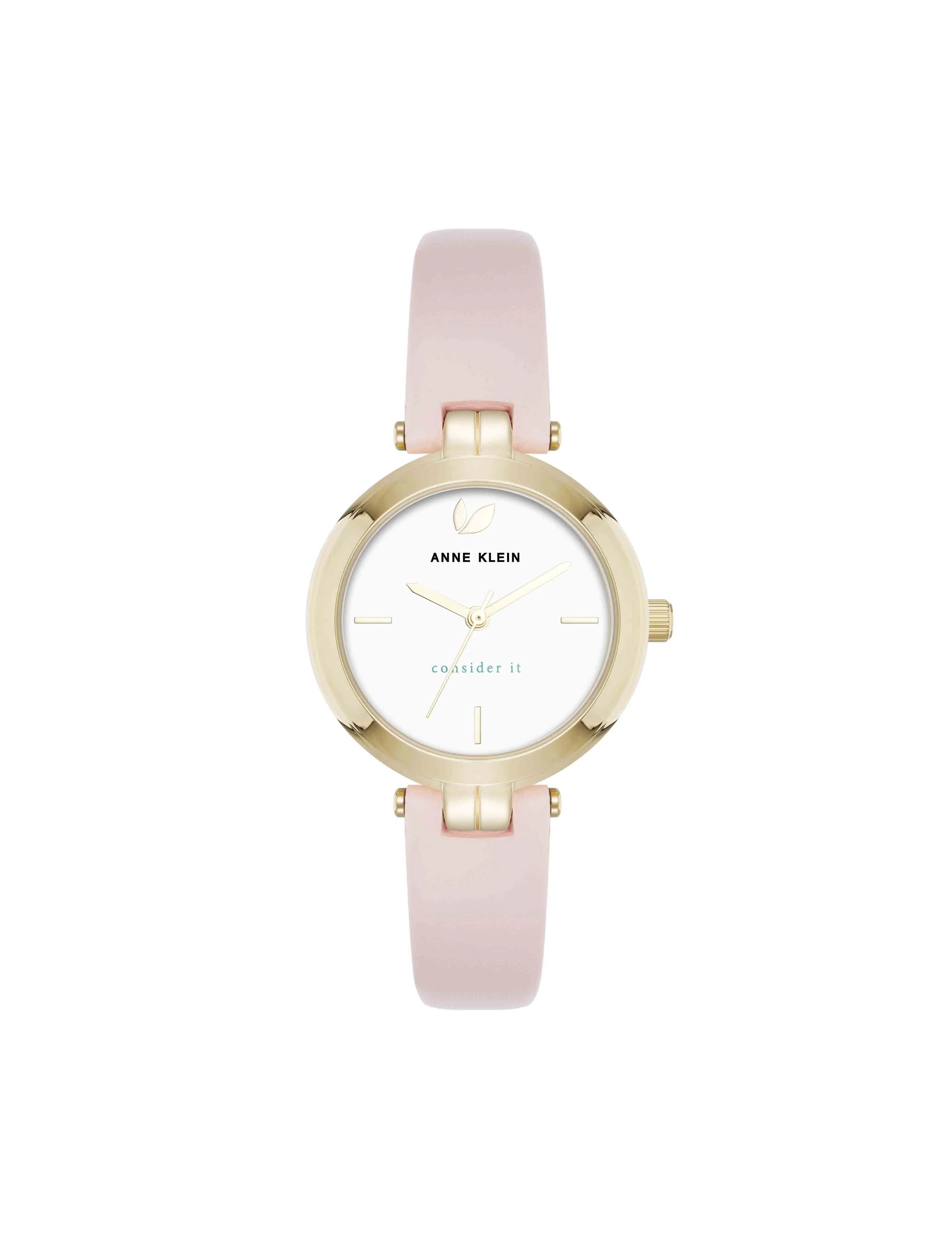 Consider It Round Sustainable Leather Band Watch