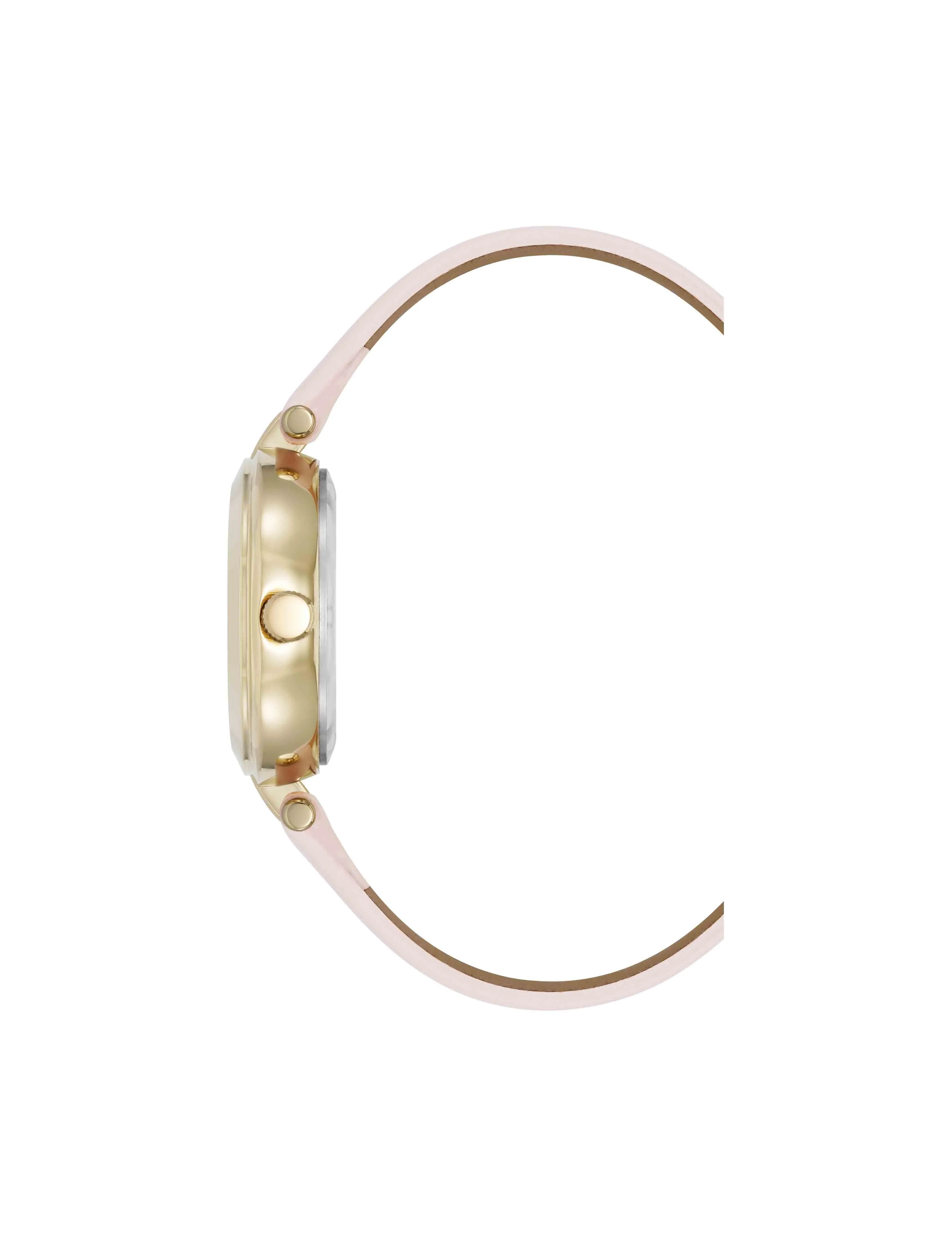 Consider It Round Sustainable Leather Band Watch