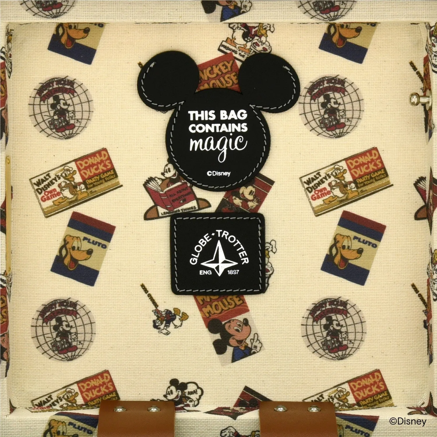Disney - This Bag Contains Magic Collection · London Square | Magenta/Caramel