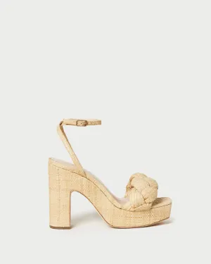 Fae Natural Platform Heel