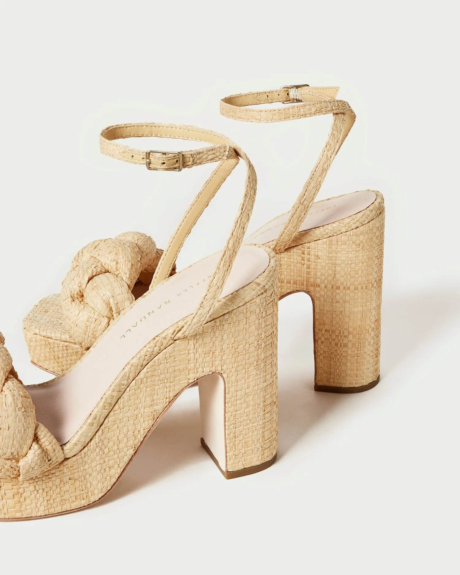 Fae Natural Platform Heel