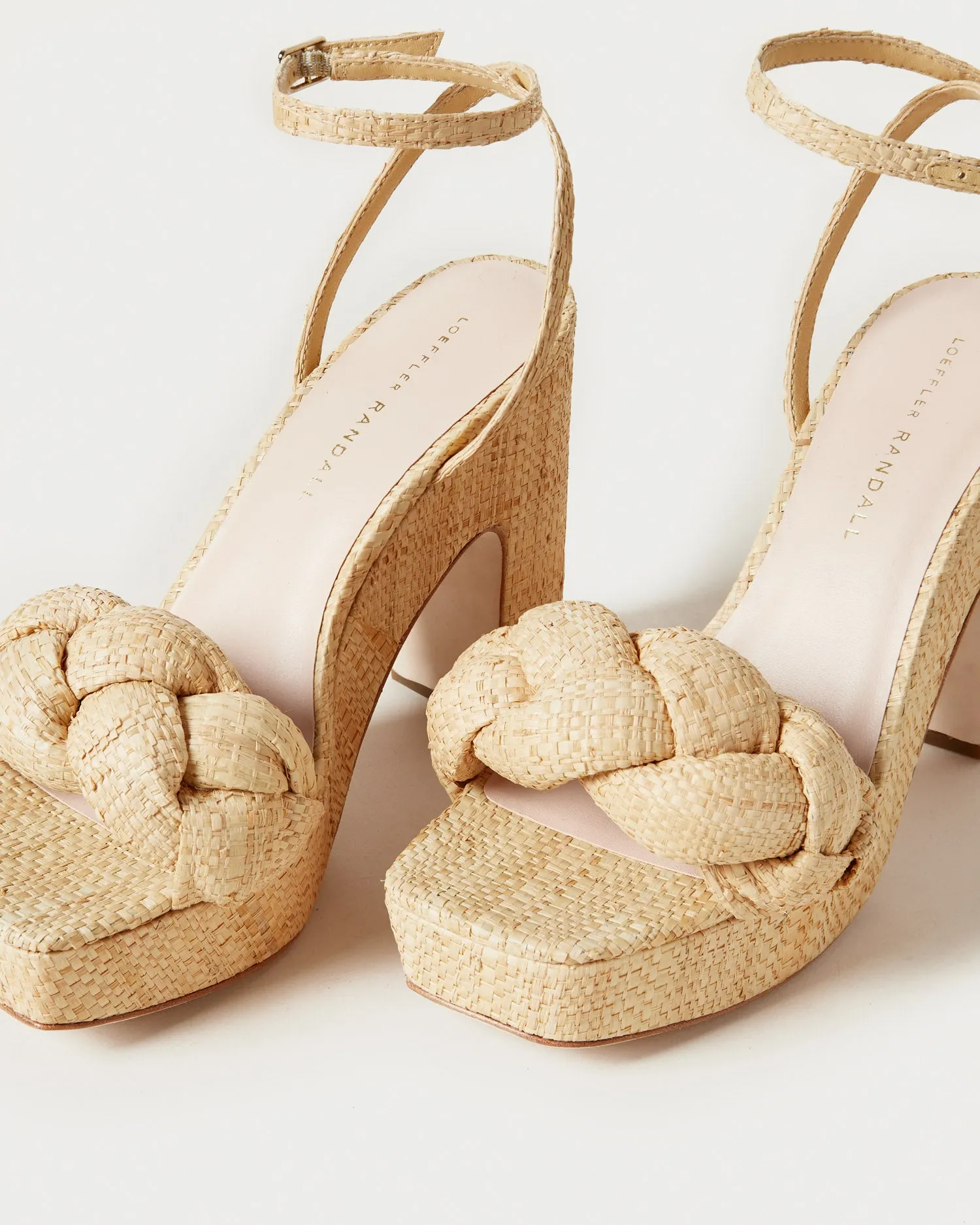 Fae Natural Platform Heel