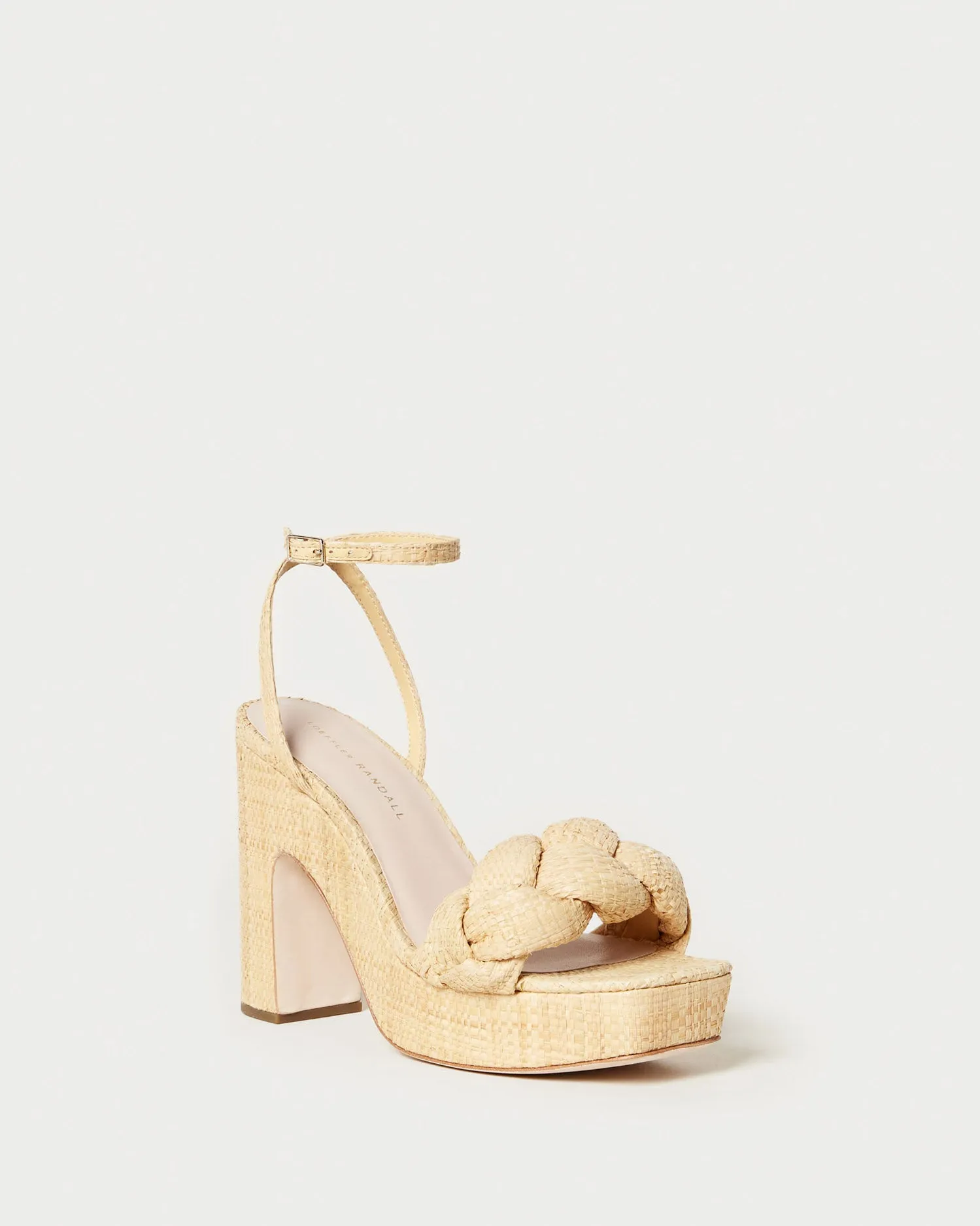 Fae Natural Platform Heel