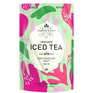 Harney & Son's Watermelon Mint Fresh Brew Iced Tea - 15 Bags