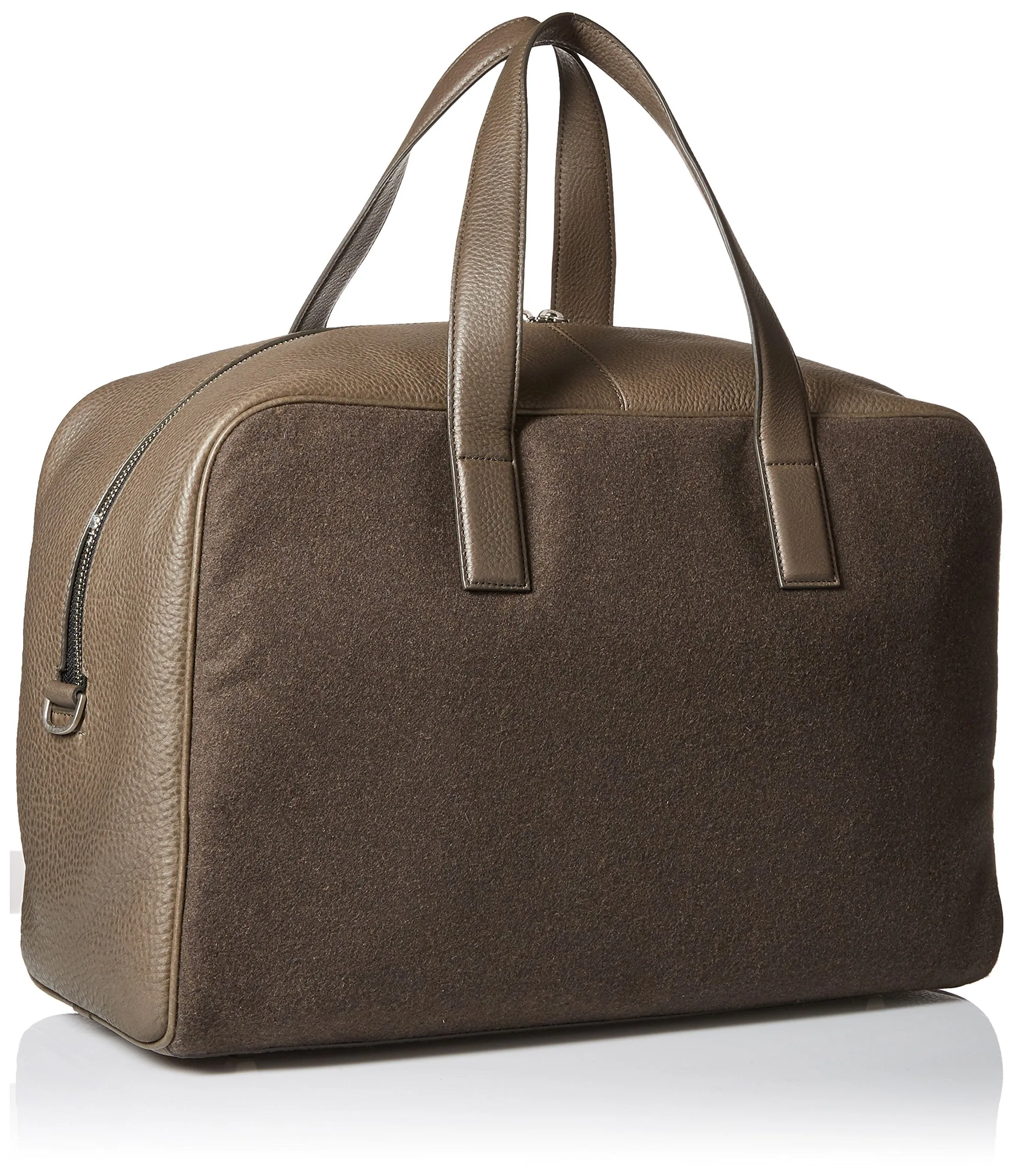Jack Spade Men's Kahn Wool Leather Overnight Bag