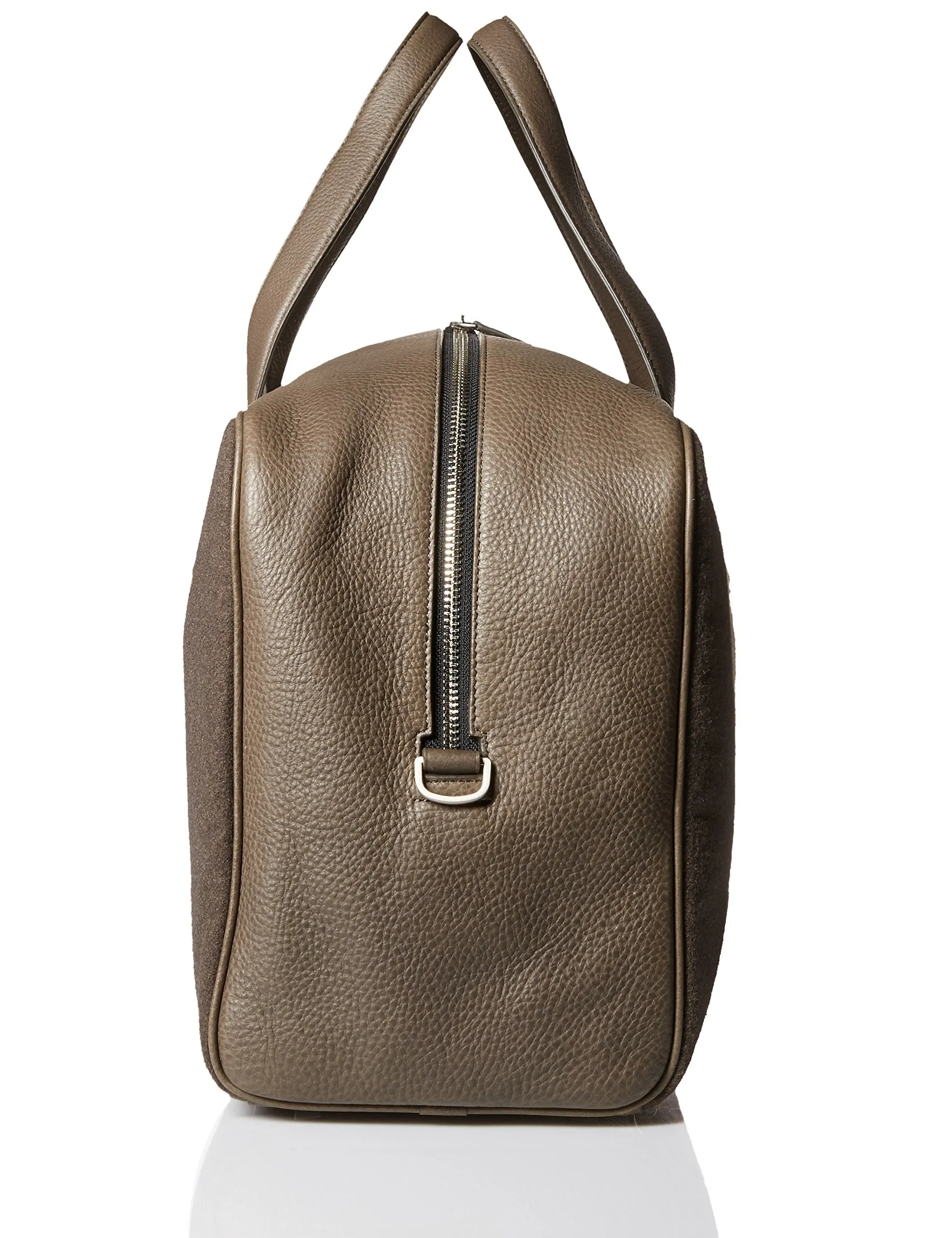 Jack Spade Men's Kahn Wool Leather Overnight Bag