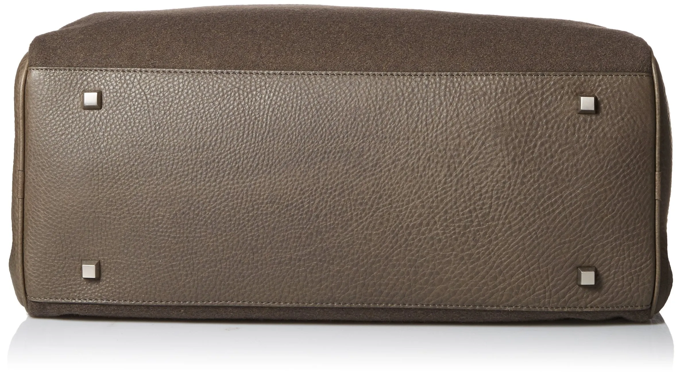 Jack Spade Men's Kahn Wool Leather Overnight Bag