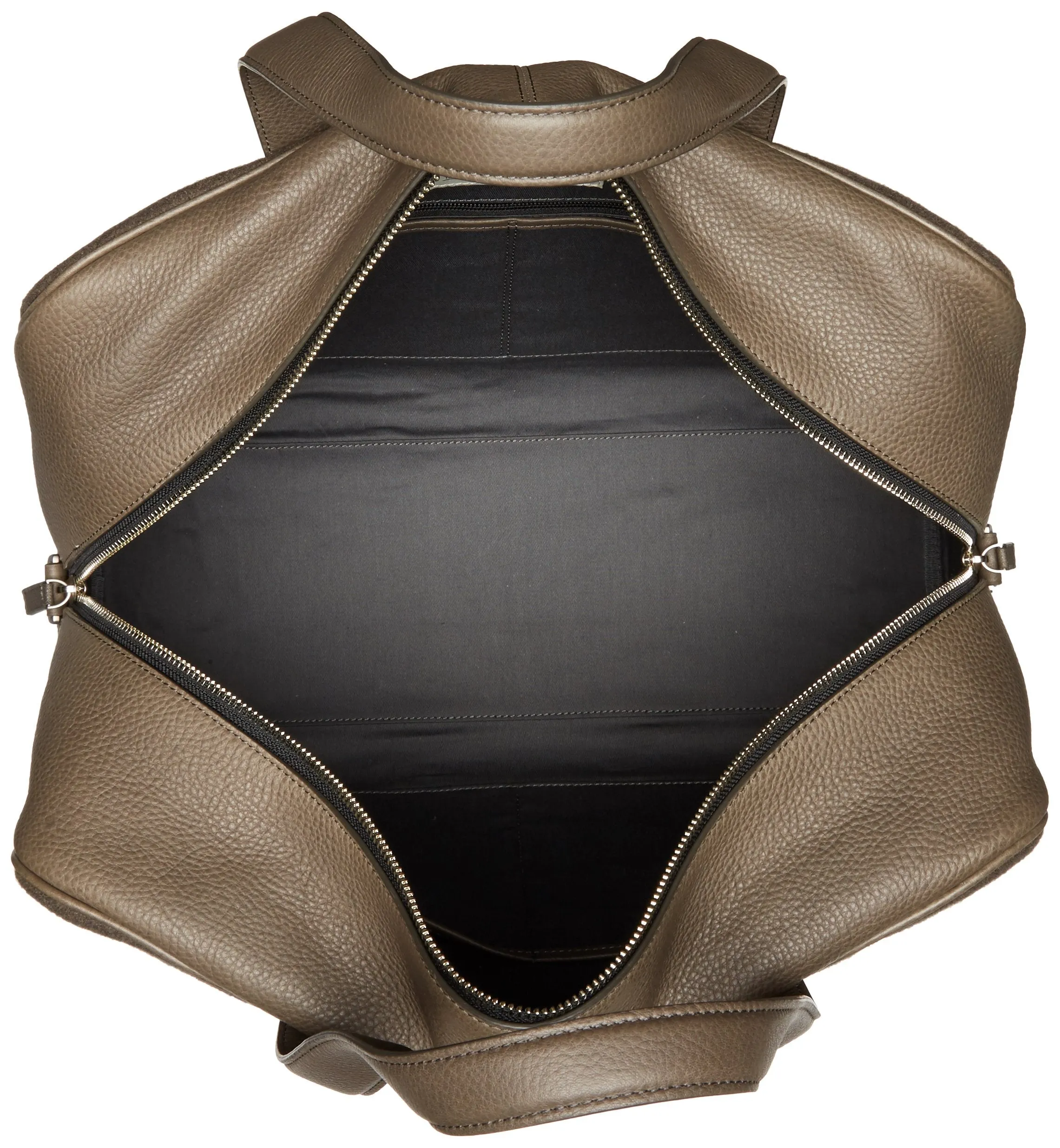 Jack Spade Men's Kahn Wool Leather Overnight Bag