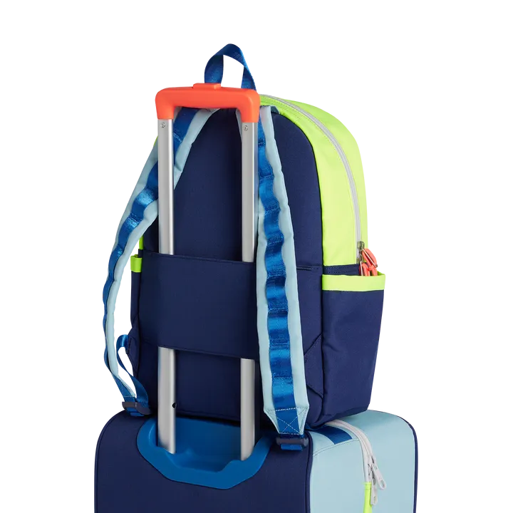 Kane Kids Travel - Navy/Neon