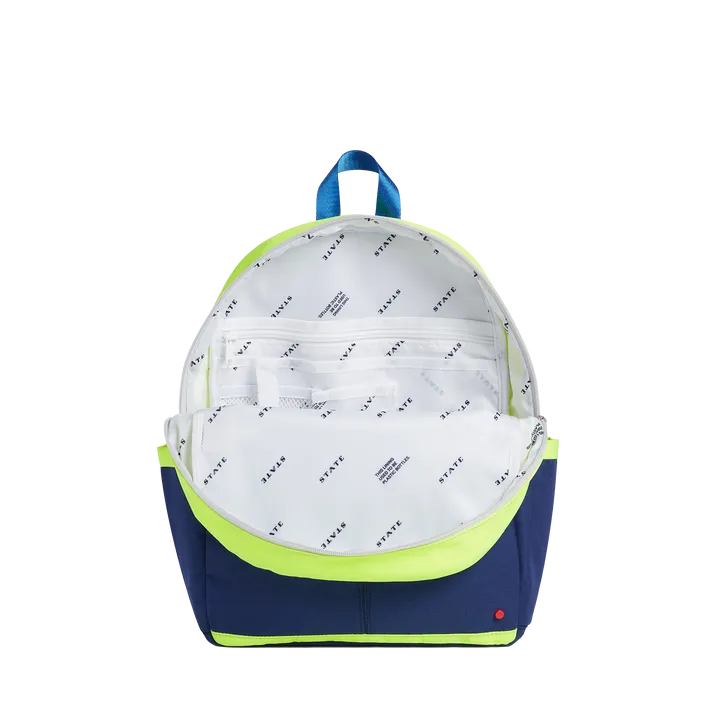 Kane Kids Travel - Navy/Neon