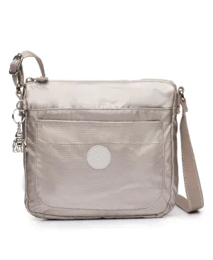 Kipling Sebastian Metallic Crossbody Bag - Metallic Glow