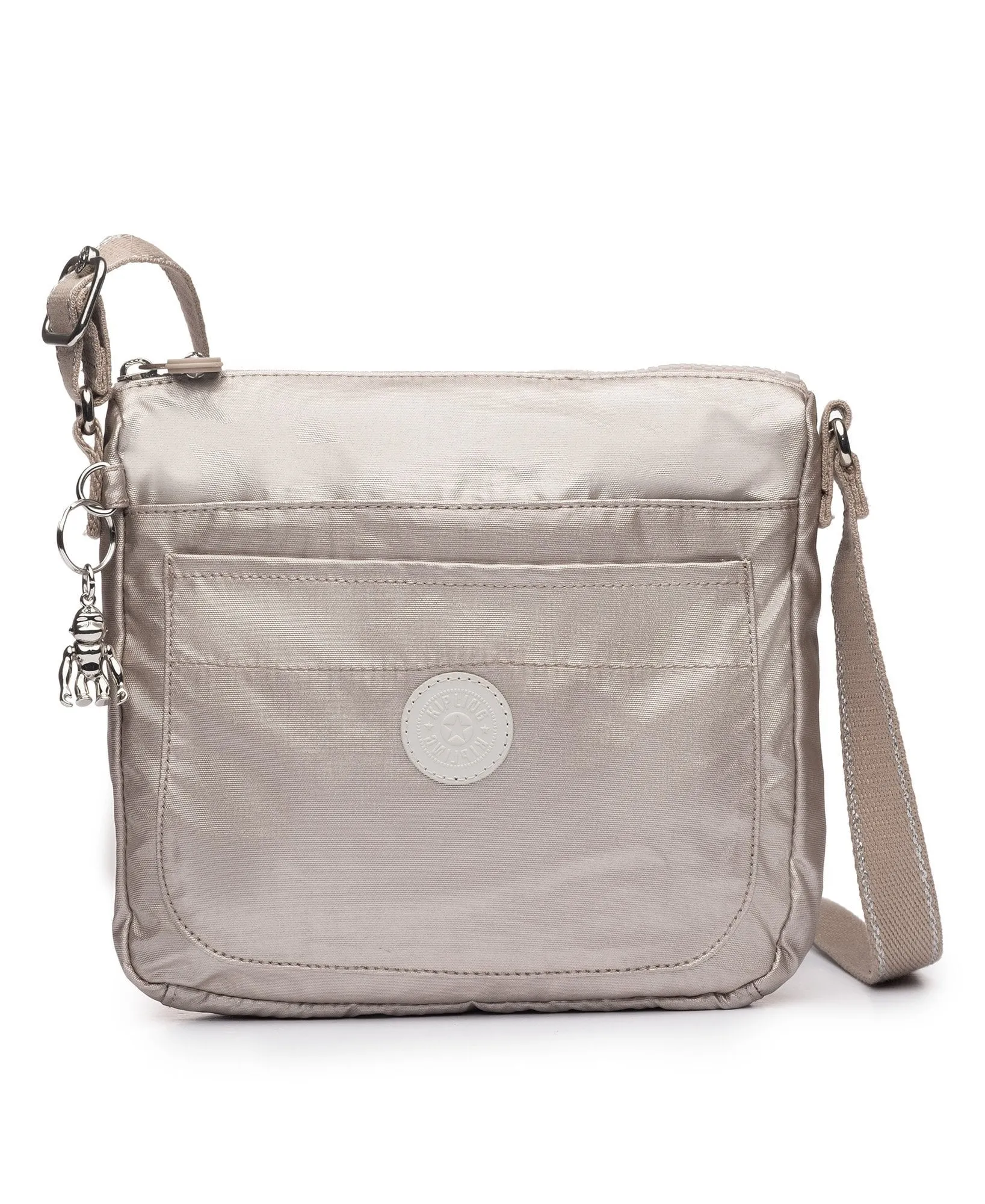 Kipling Sebastian Metallic Crossbody Bag - Metallic Glow