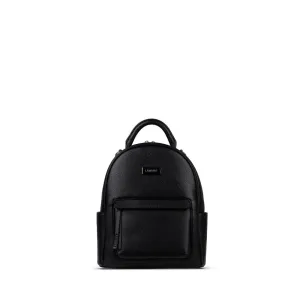 Le Maude - Sac à dos 3-en-1 en cuir vegan noir