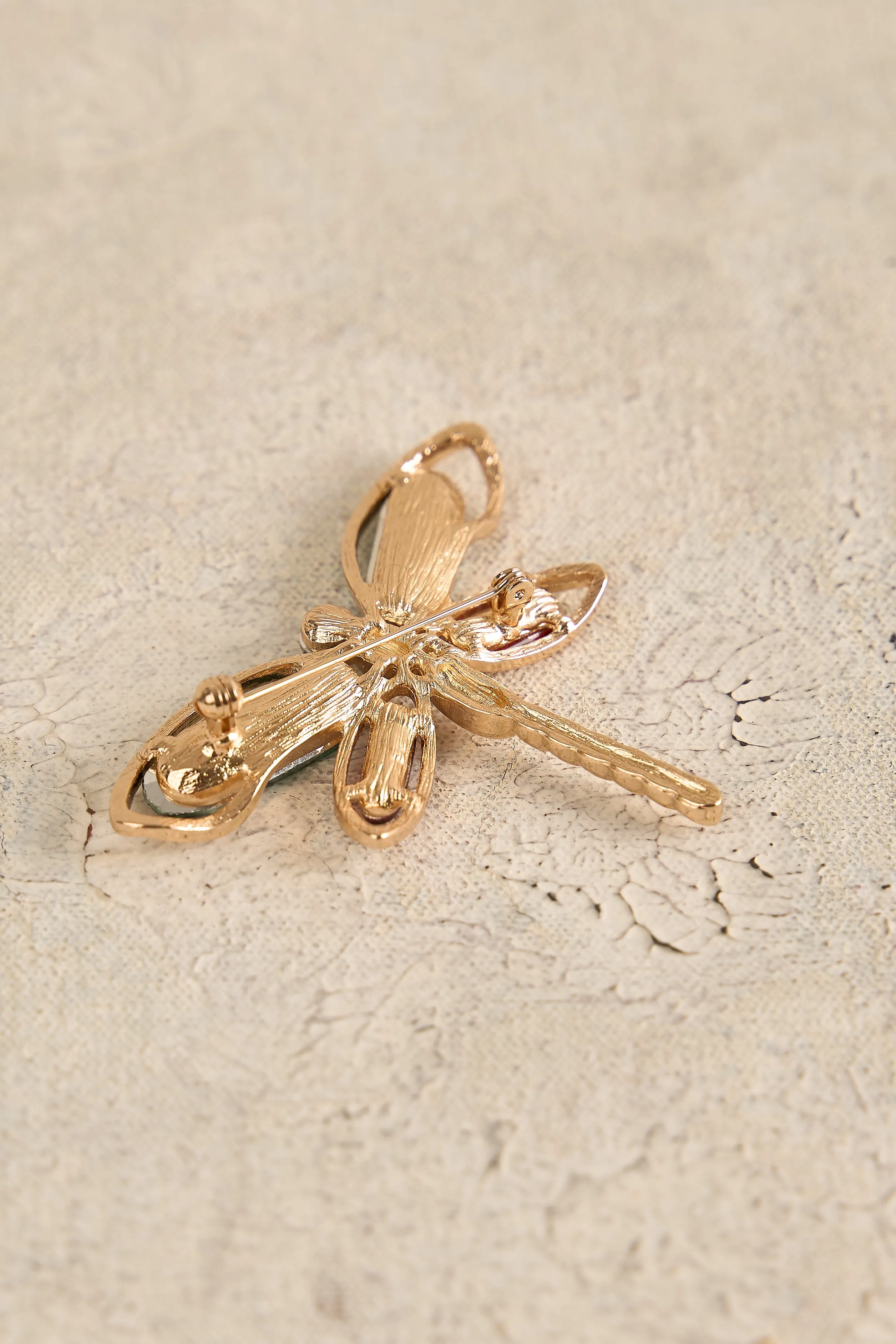 Liberty Dragonfly Brooch - Multi