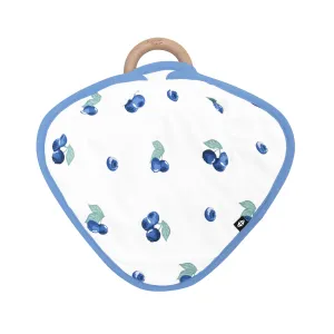 Lovey in Blueberry with Removable Teething Ring