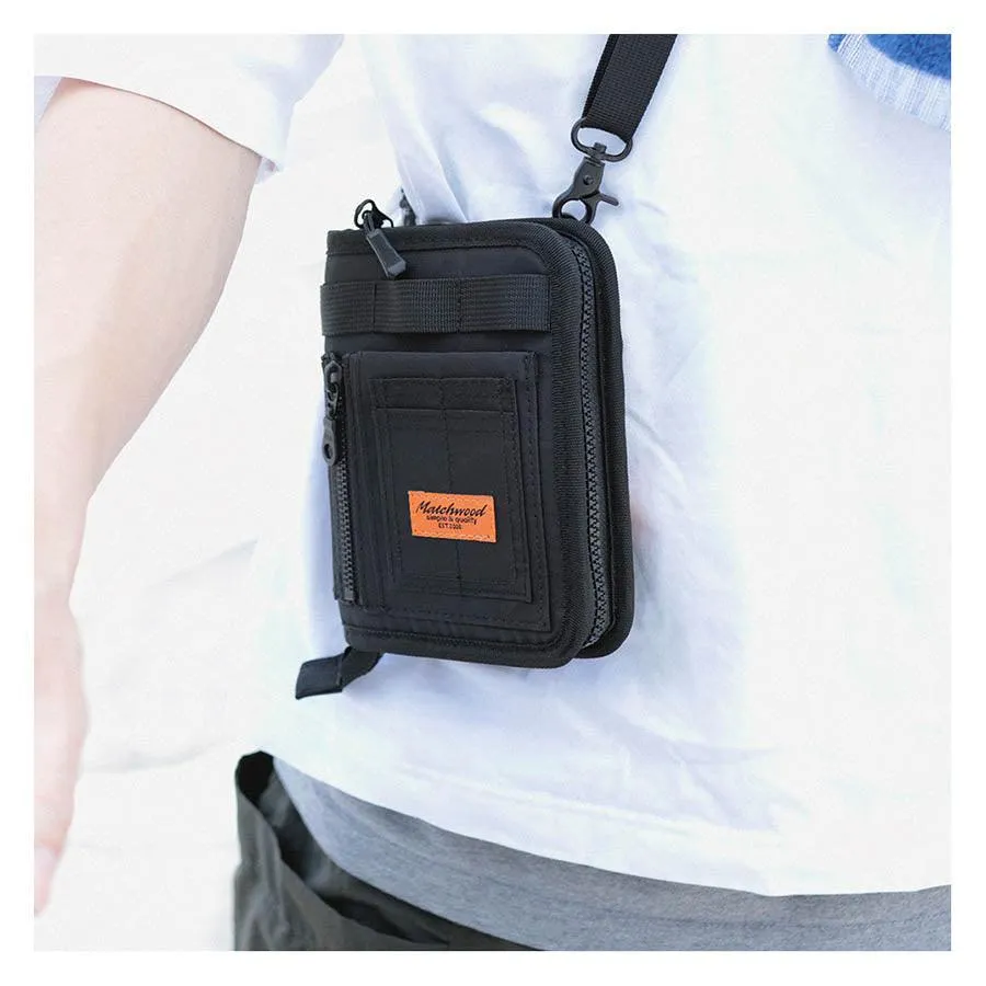 MATCHWOOD Essential Passport Pouch - Black  (235g)