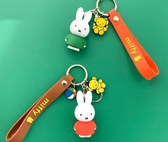 Miffy Charaters Figure Key Holder