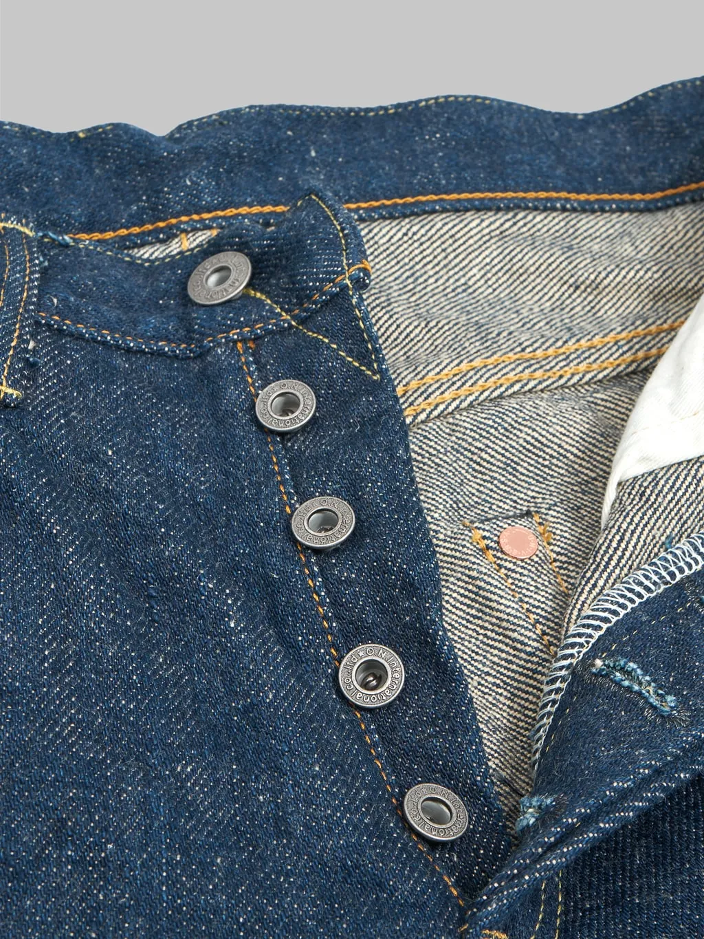 ONI Denim 288ZR-KABEG Secret Denim Kabuki Beige 20oz Regular Straight Jeans