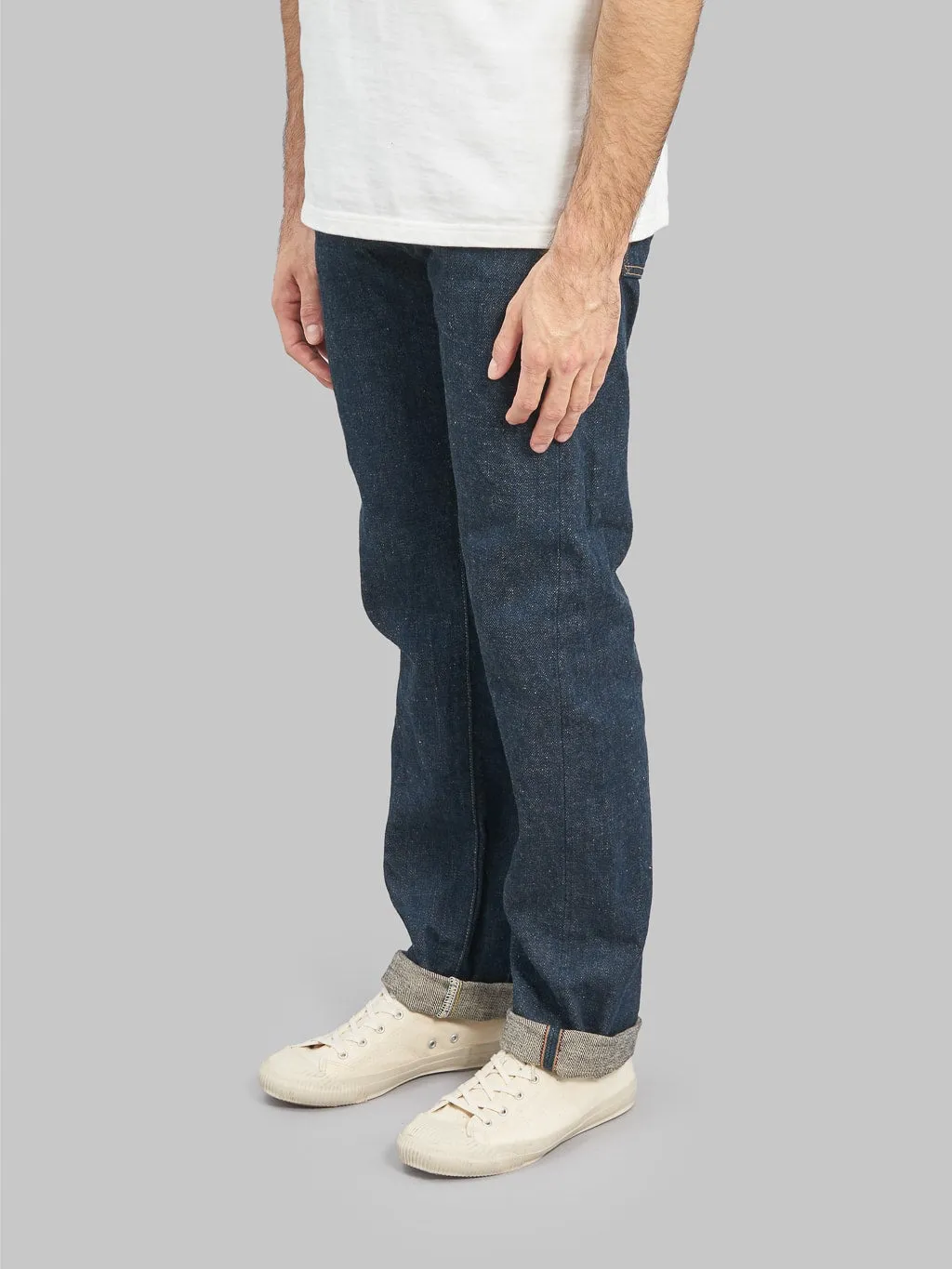 ONI Denim 288ZR-KABEG Secret Denim Kabuki Beige 20oz Regular Straight Jeans