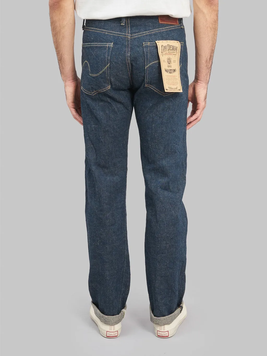 ONI Denim 288ZR-KABEG Secret Denim Kabuki Beige 20oz Regular Straight Jeans
