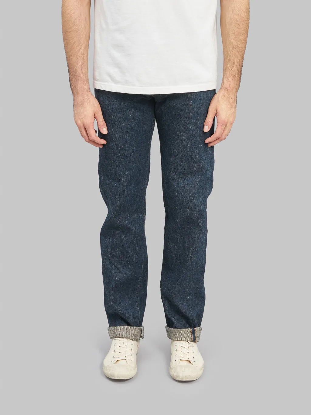 ONI Denim 288ZR-KABEG Secret Denim Kabuki Beige 20oz Regular Straight Jeans