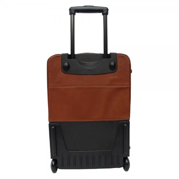 Piel Leather 22" Wheeled Traveler Case Assorted Colors