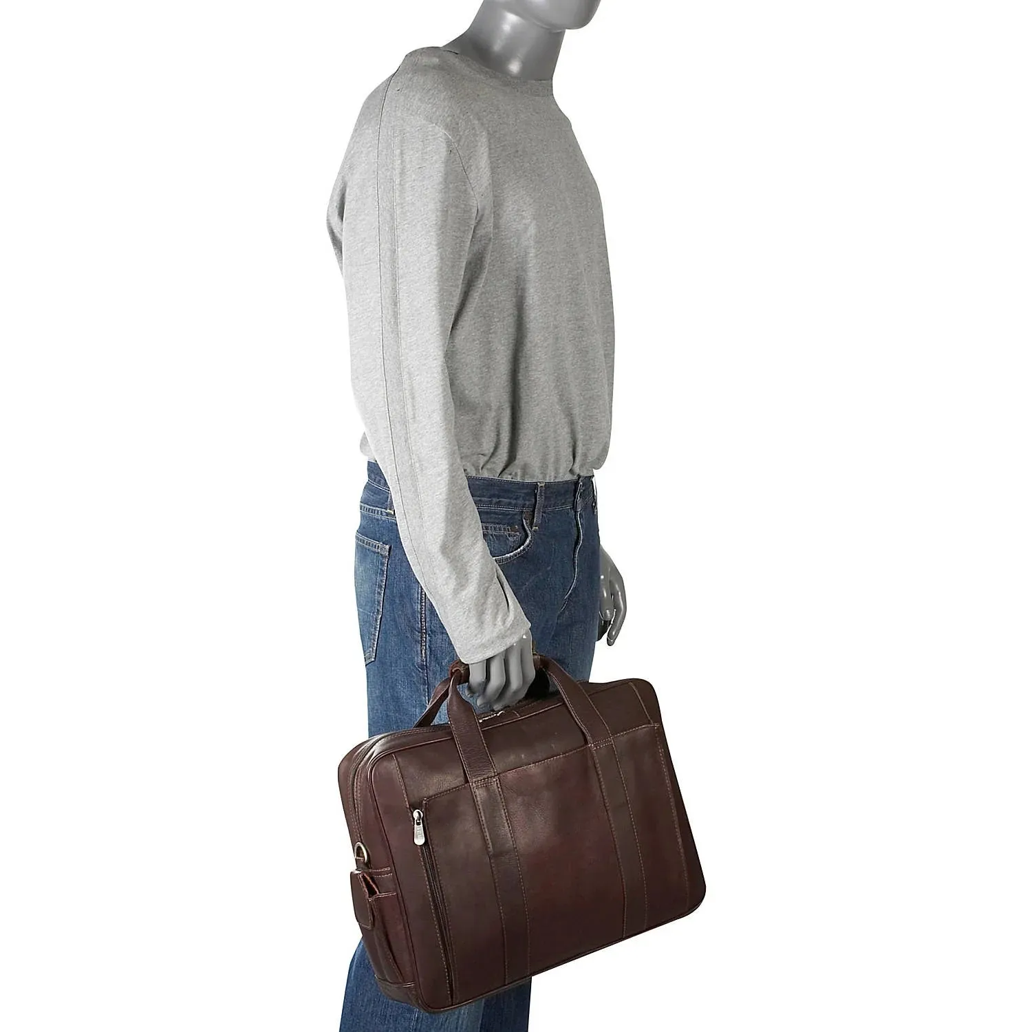 Piel Leather Computer Briefcase