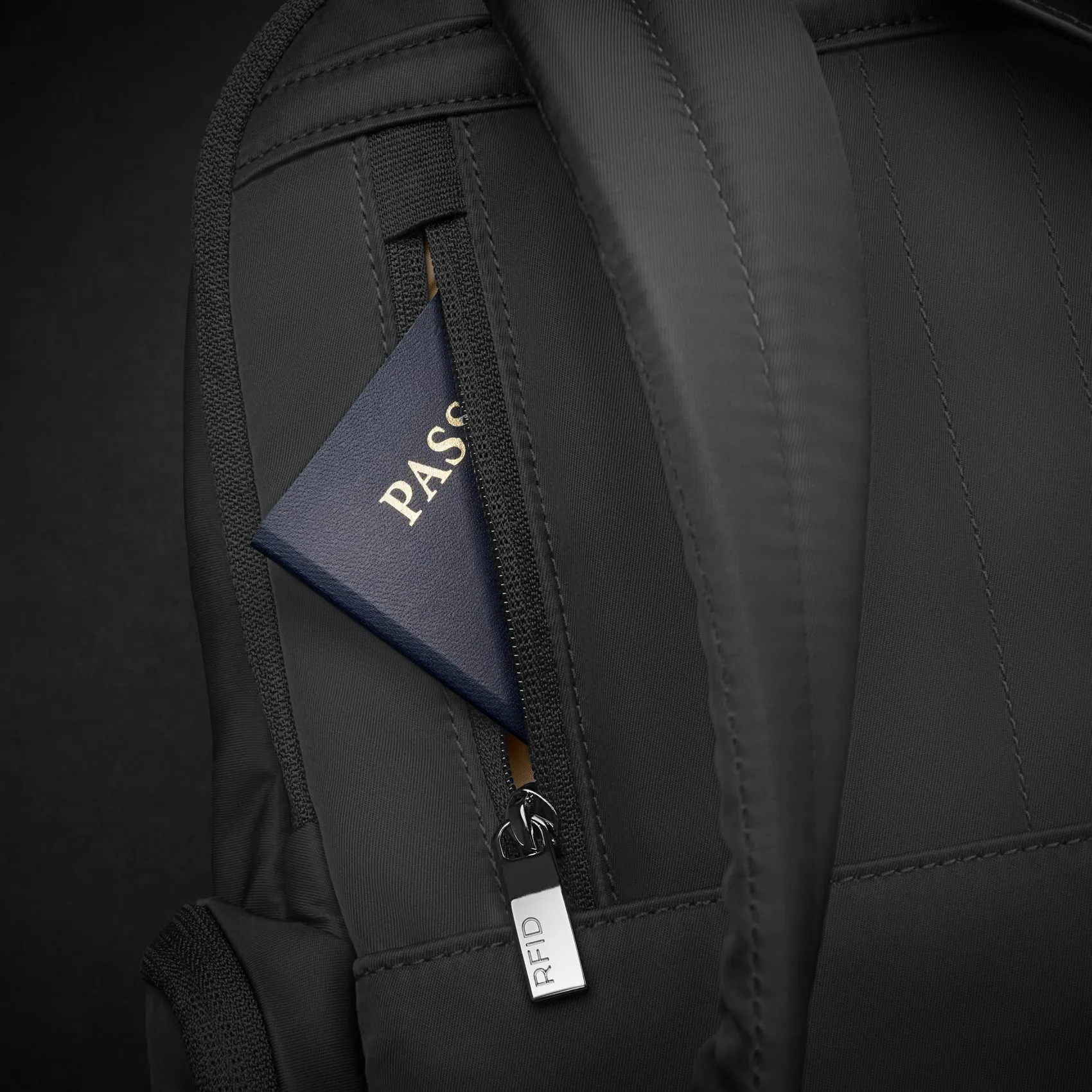 RHAPSODY Medium Backpack - Black