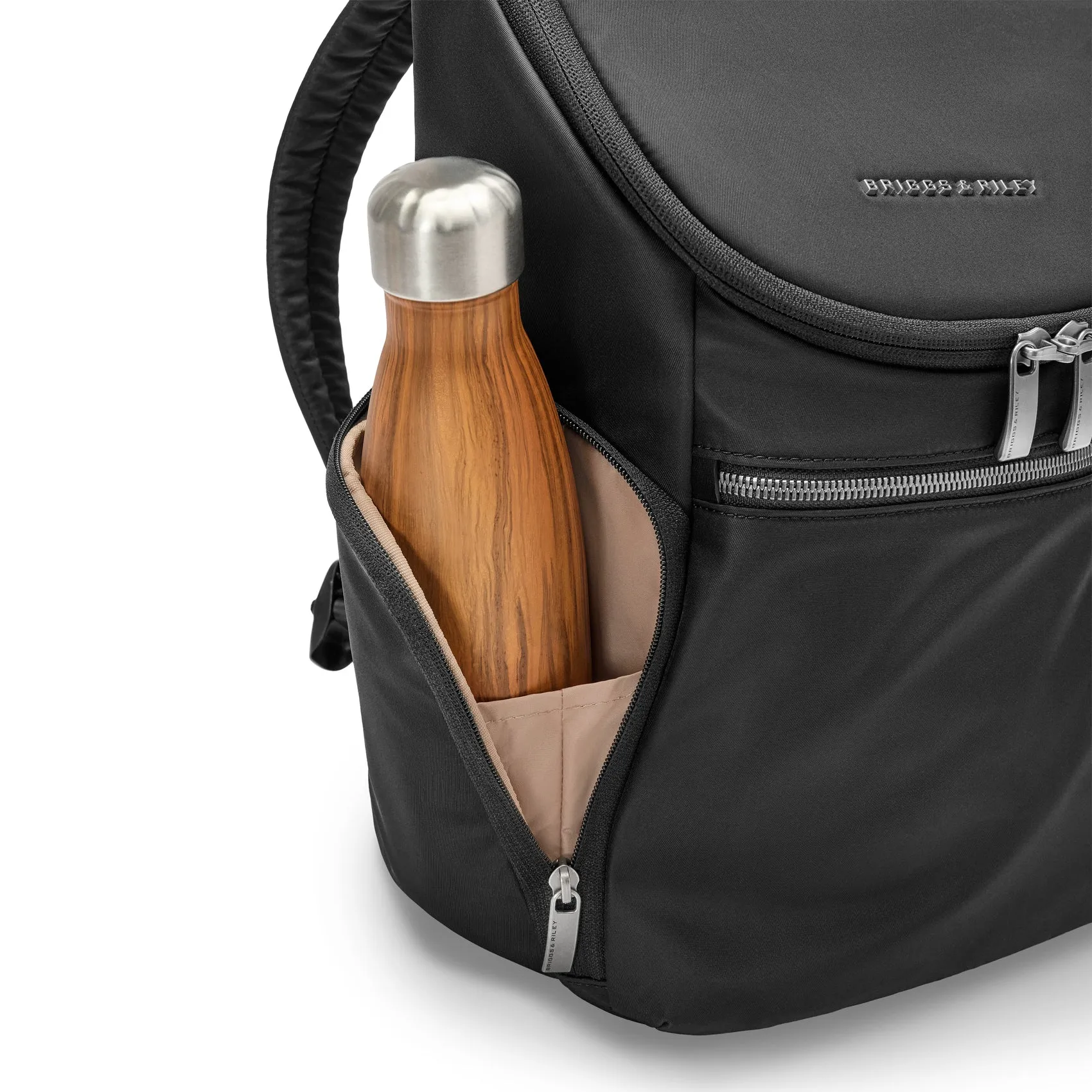 RHAPSODY U Zip Backpack - Black
