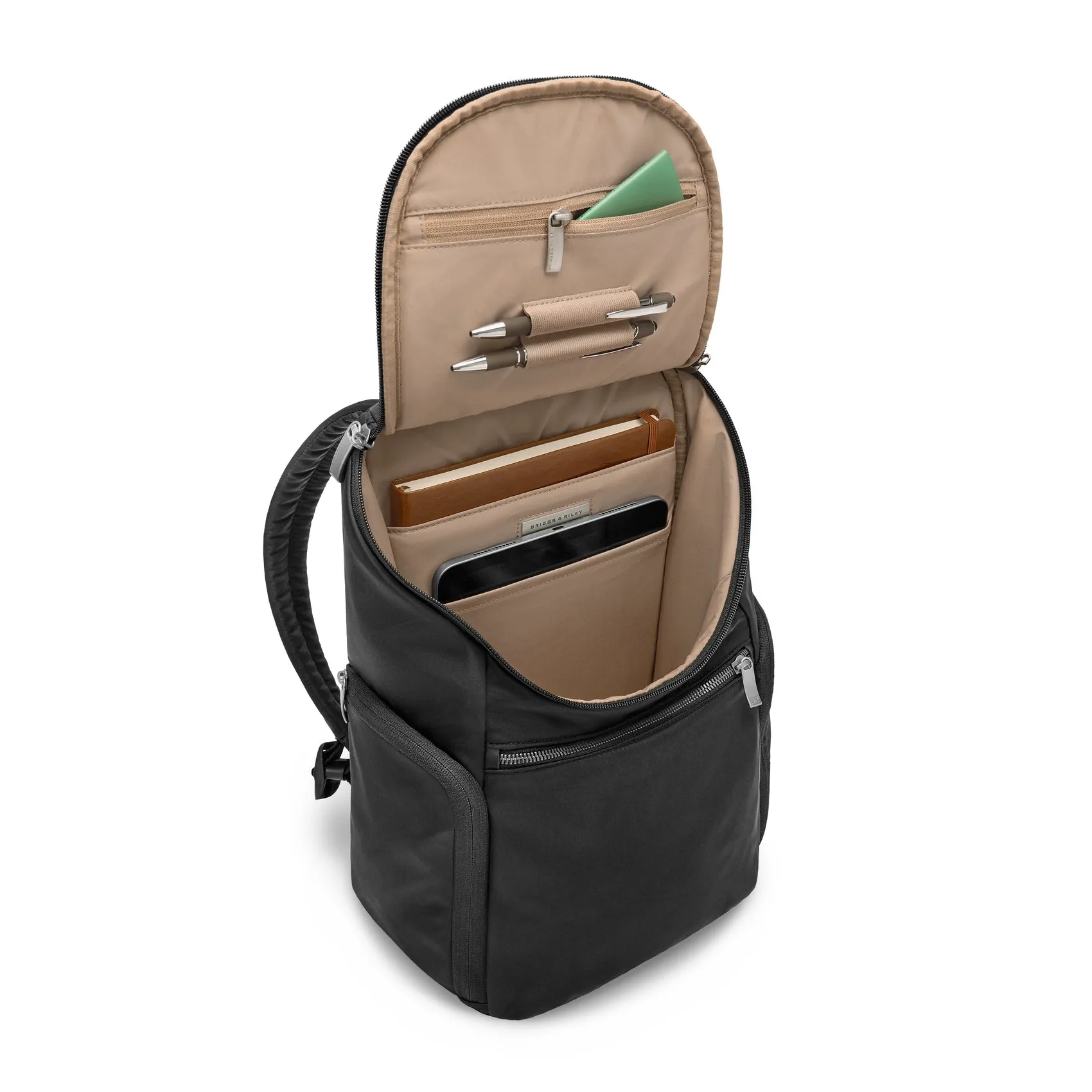 RHAPSODY U Zip Backpack - Black