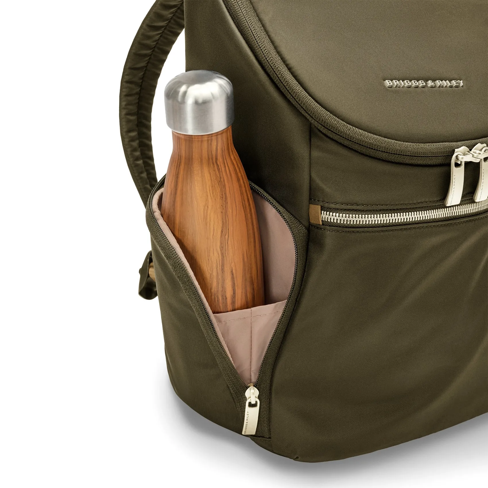 RHAPSODY U Zip Backpack - Olive