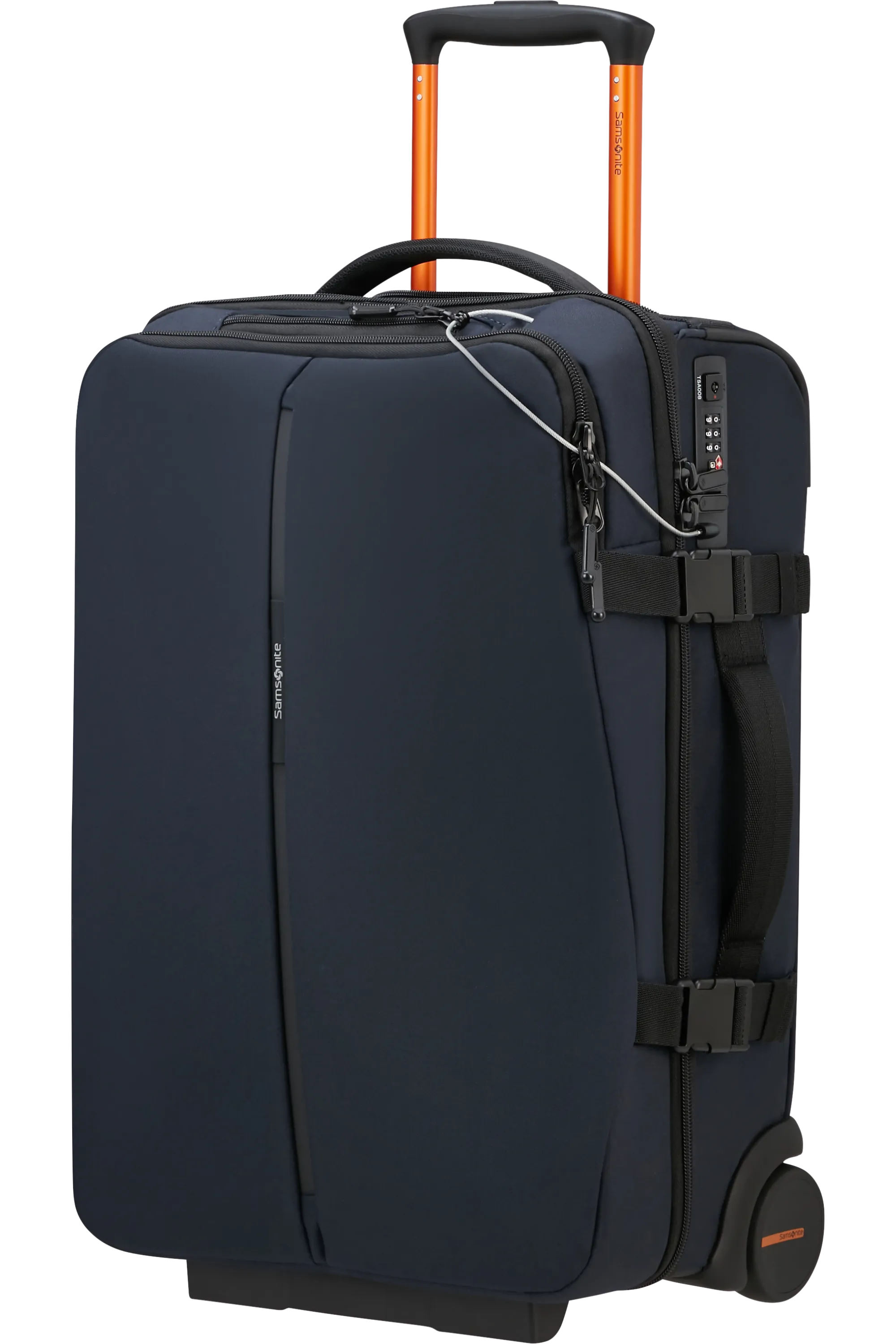 SECURIPAK 2.0 Duffle with wheels 52cm - Dark Blue