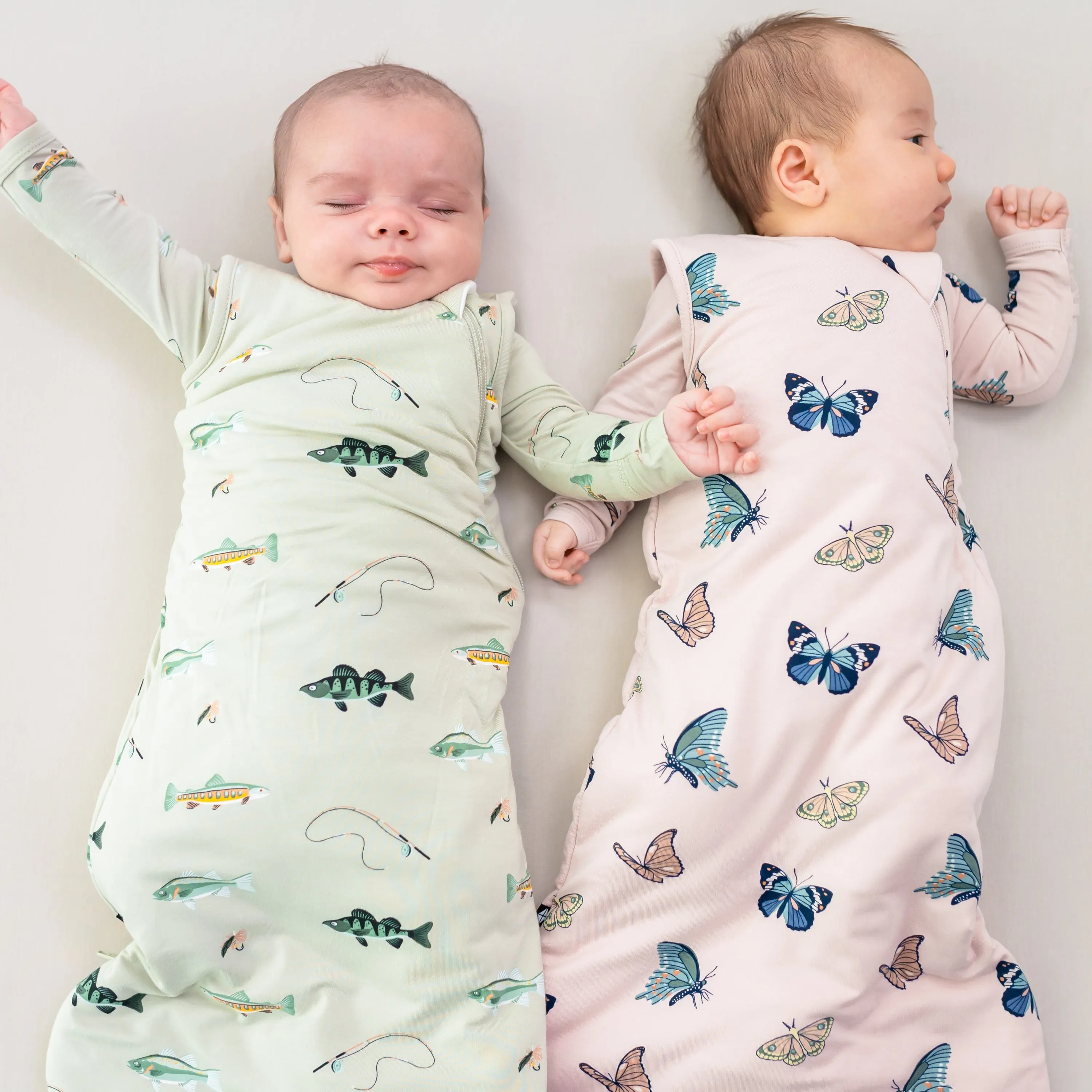 Sleep Bag in Blush Butterfly 1.0