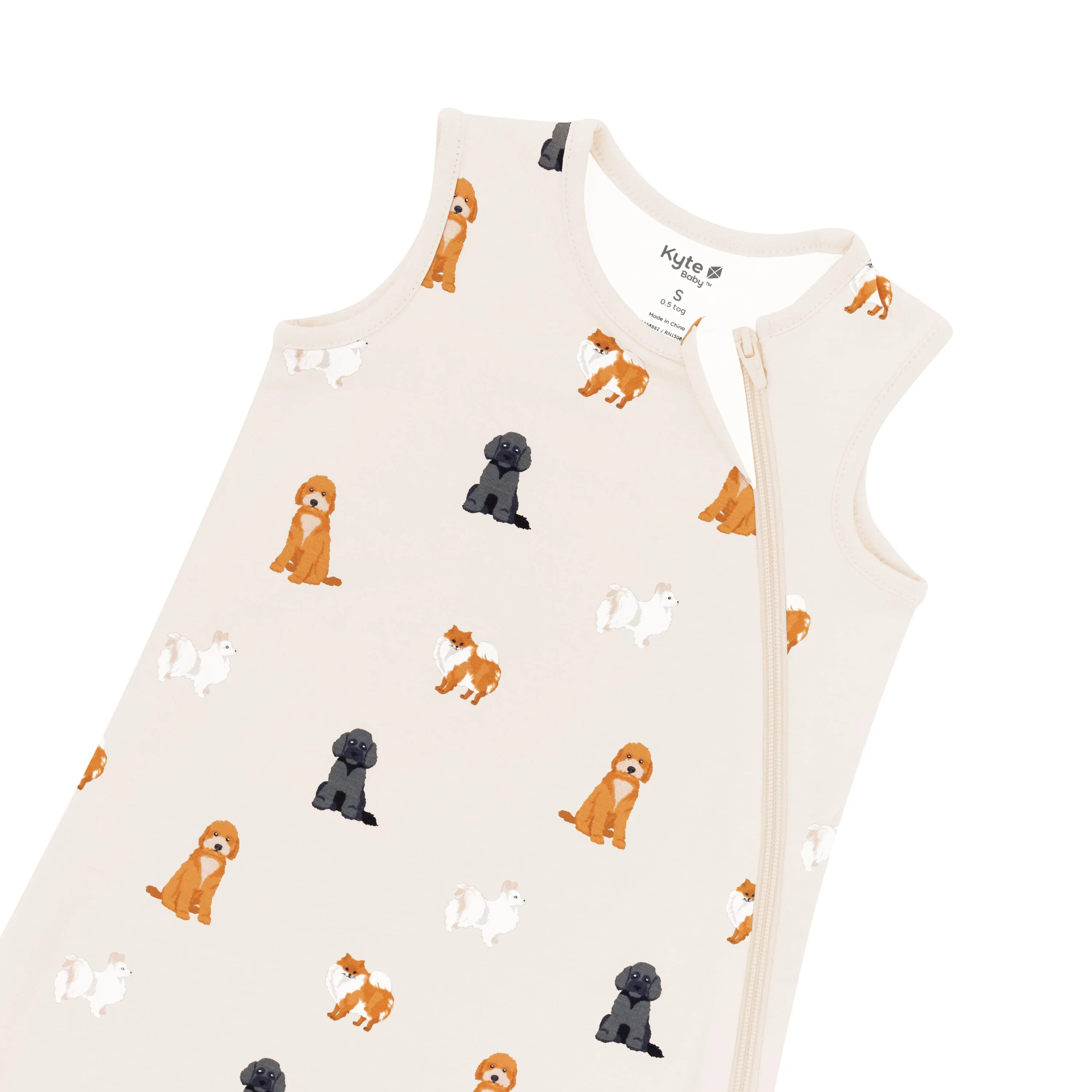 Sleep Bag in Fluffy Dog 0.5