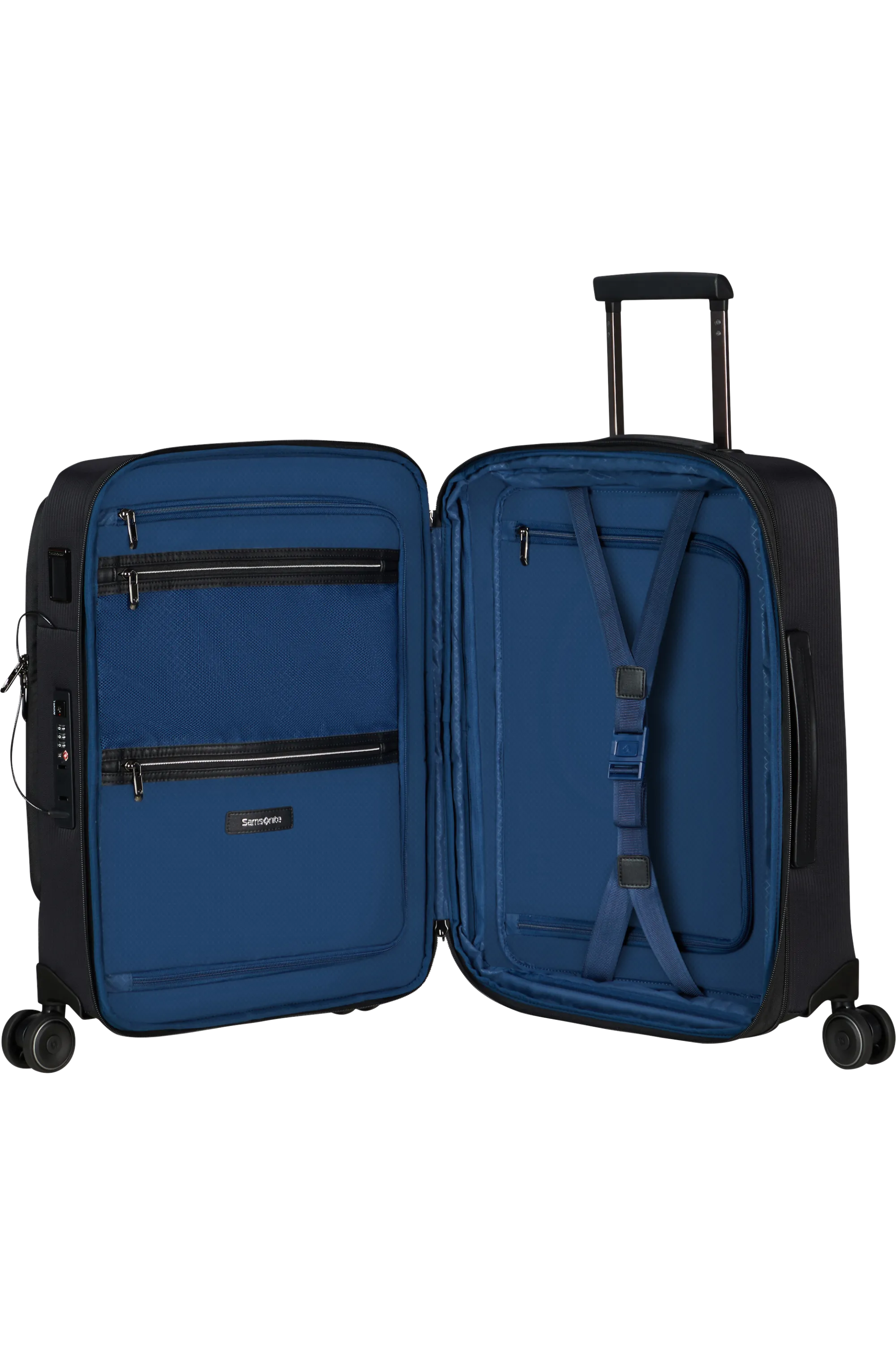 SPLENDIX Spinner (4 wheels) 55cm - Black