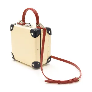 St. Moritz · London Square | Ivory/Navy & Red