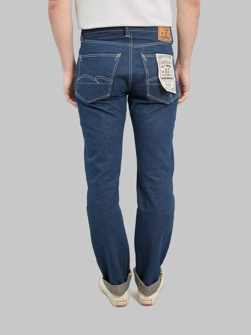Studio D'Artisan SP-115 15oz Earth Denim 45th Anniversary Regular Straight Jeans