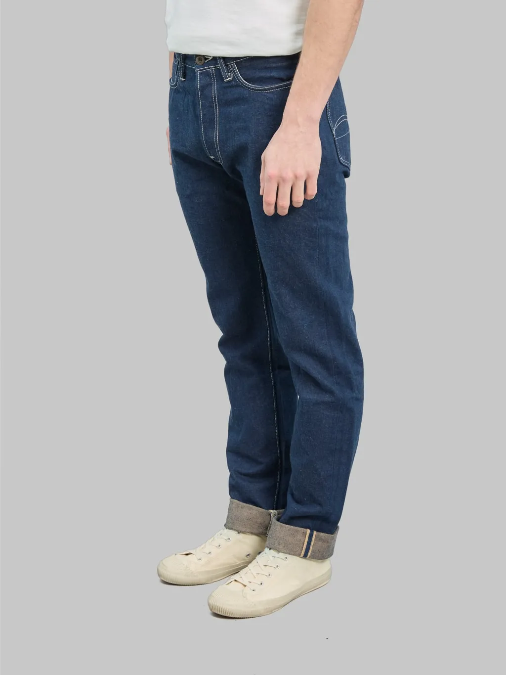 Studio D'Artisan SP-115 15oz Earth Denim 45th Anniversary Regular Straight Jeans