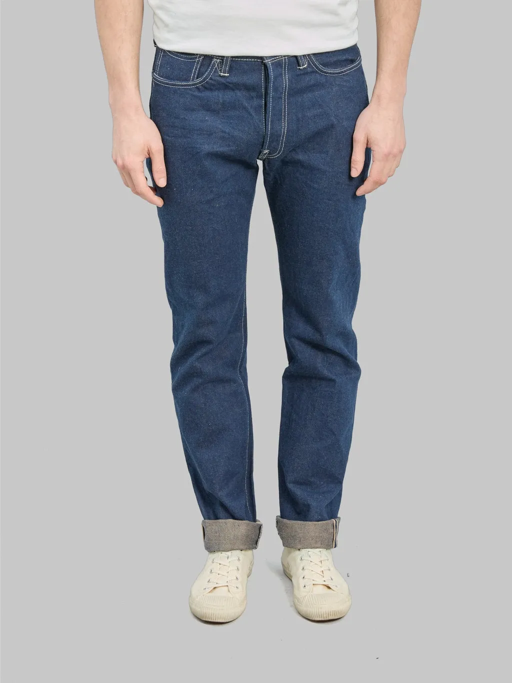 Studio D'Artisan SP-115 15oz Earth Denim 45th Anniversary Regular Straight Jeans